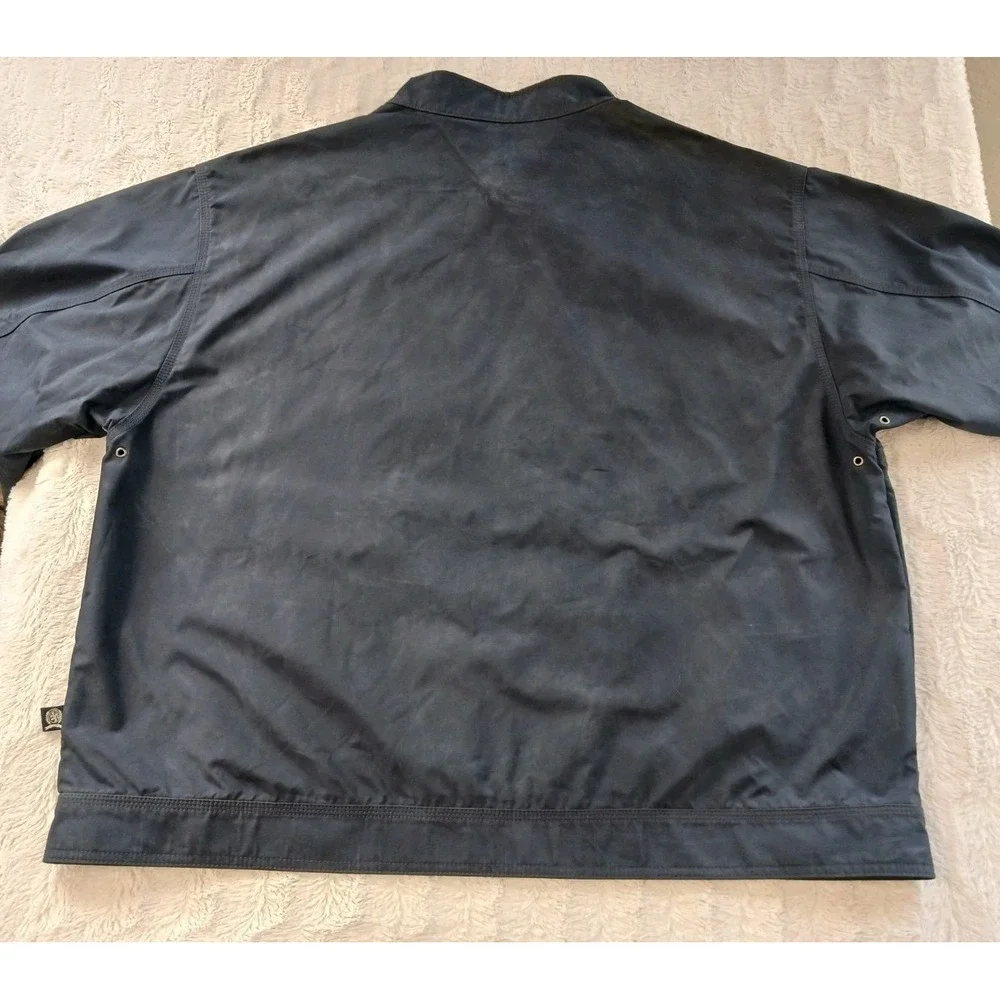 Vintage Tommy Hilfiger Full Zip Harrington Jacket Lion Crest Men's 2XL 90s-Y2K